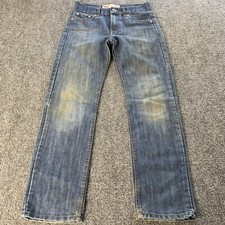 Levi's 514 Jeans Boys Youth Slim Straight Size 12 Reg Measures 27 x 27.5 