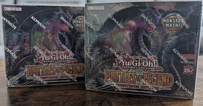 2x Yu-Gi-Oh! Battles of Legend: Monstrous Revenge Display (EN)