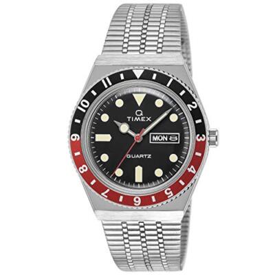 Timex Q Black x Red TW2TU61300