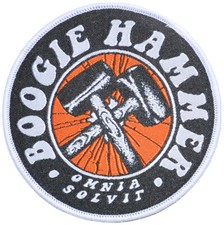 BOOGIE HAMMER - Omnia Solvit - 9,1 cm - Patch - 167211