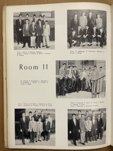 1956 ALL HALLOWS INSTITUTE BOYS HIGH SCHOOL YEARBOOK, THE HALLOWEEN, BRONX, NY - Picture 4 of 7