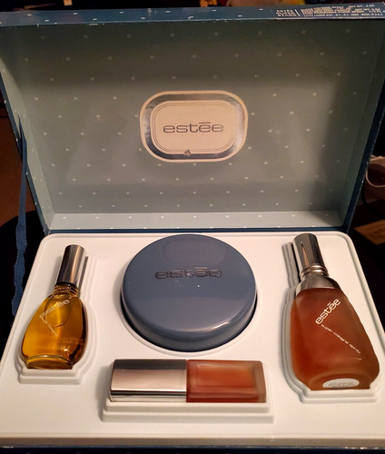 Estee Lauder ESTEE Super Cologne Spray Perfumed Body Powder 3oz 2oz 4X Rare NIB - Picture 2 of 10