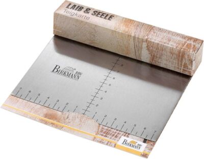 Teigkarte Easy Baking Edelstahl 14,8 x 12 cm