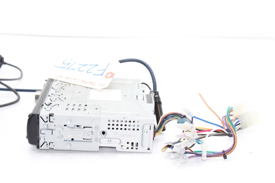 00-05 TOYOTA CELICA GT Kenwood Stereo W/Remote & Sirius Satellite Radio F2275 - Image 3 of 4