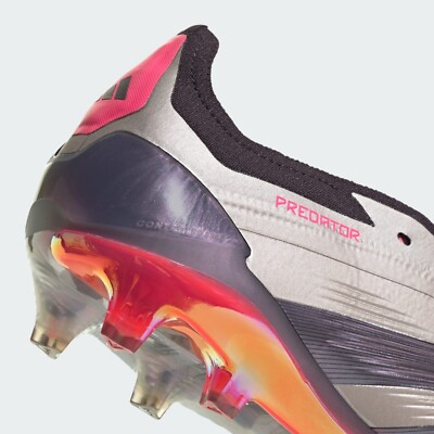 adidas Predator Elite FG FT Metallic Platinum Soccer Cleats Size