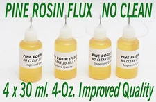 120 ml. NEW NEEDLE TIP BOTTLE Rosin No Clean Soldering Solder Liquid Flux Reflow