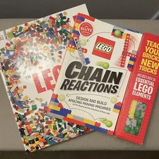 Lego Chain Reactions Design and Build Amazing Machines Kit-Klutz & The Lego Book