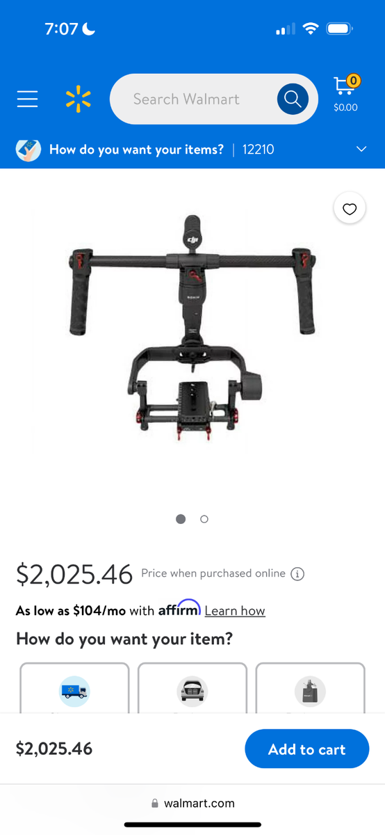DJI CPZM000144 Stabilizer Ronin-M Gimbal Stabilizer Version DJI CPZM000144 Stabilizer Ronin-M Gimbal Stabilizer Version