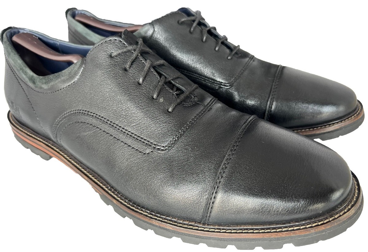Cole Haan Richardson Black Oxford Grand 360 Leather Cap Toe  display picture 2