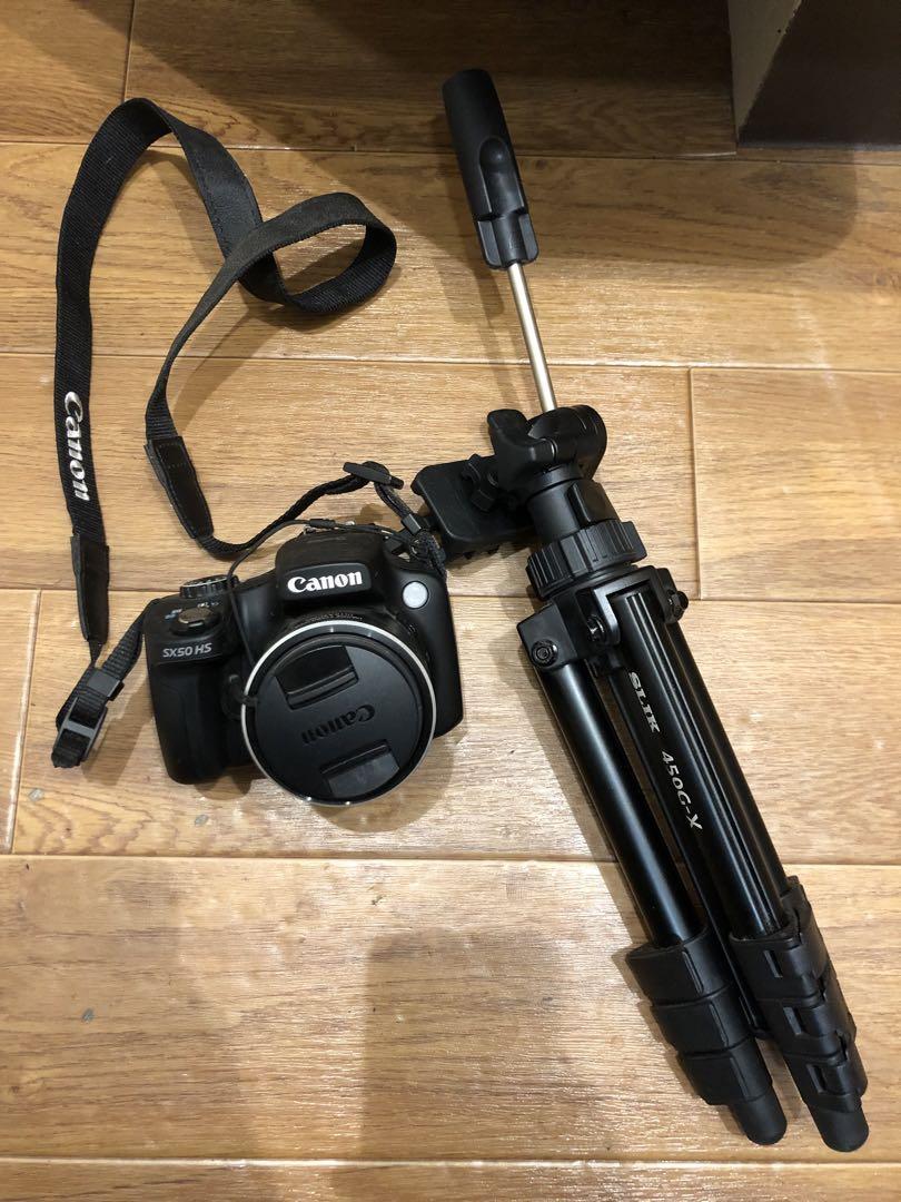 Canon camera SLIK tripod set PowerShot - Main Image