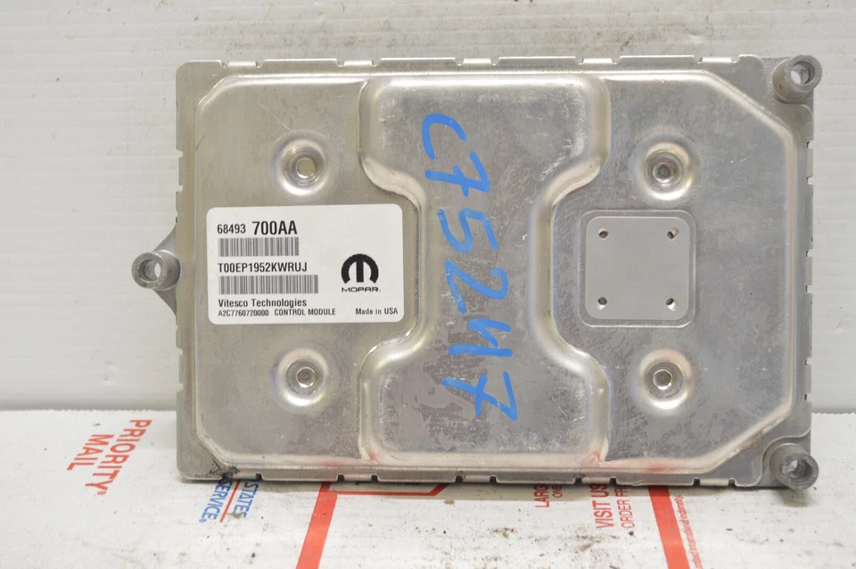 Unidad de módulo de control del motor Jeep Compass 2022 22 2,4 L 68493700AA Ecm B68 007 Foto 2 de 4