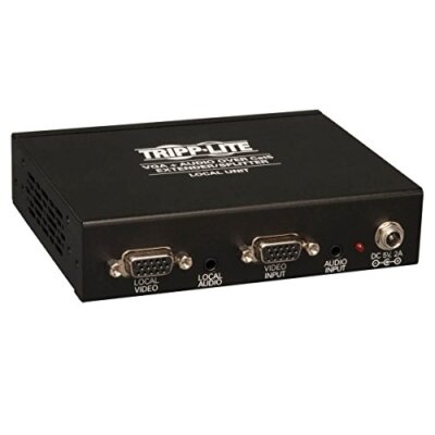TRIPP LITE B132-004A-2 4PORT VGA AUDIO OVER CAT5/CAT6 EXTENDER SPLITTER TRANSMIT