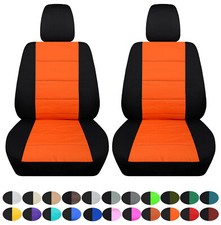 Custom made 2-tone Front Car Seat Covers fits Jeep Renegade 2015-2021