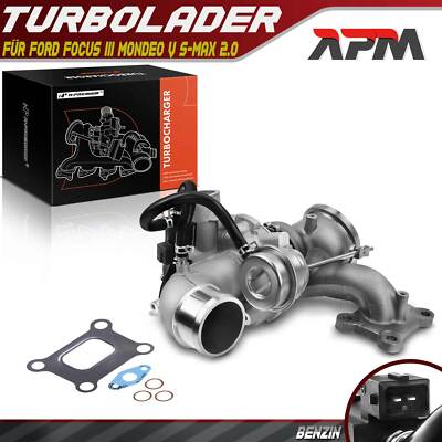Turbolader für Ford Focus III Mondeo V CE CD CF S-Max Galaxy CJ 2.0 Benzin