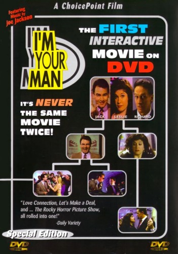 I'm Your Man (DVD, 1998) New, first-ever interactive movie on DVD