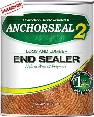 Log & Lumber End Grain Sealer Prevents up to 90% of End Check