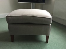 Footstool grey/stone colour