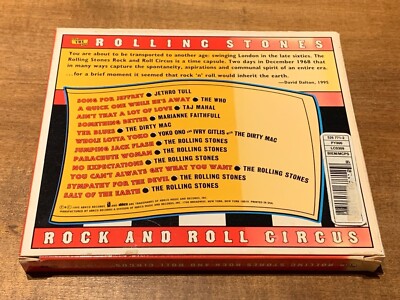 ROLLING STONES Rock and Roll Circus Original Abkco CD MINT | eBay