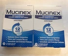 MUCINEX 12 HOUR 40 EXTENDED RELEASE BI-LAYER TABLETS EACH NEW 07/2027