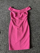 Gossip Women Midi Dress Off Shoulder Stretchy Bandeau Summer Bodycon Dress UK 10