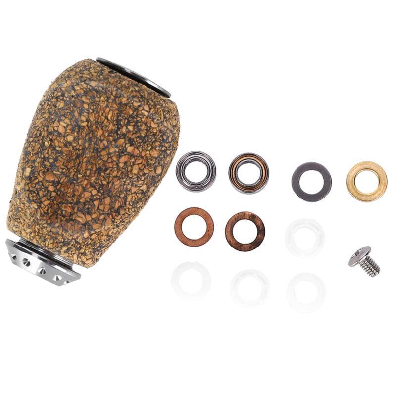 Fishing Reel Wood Cork Handle Knob Replacement for Reels eBay