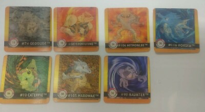 Pokemon Artbox Premier Edition Holographic (7 Mini Cards ) 1999 - 7 Card  Lot | eBay