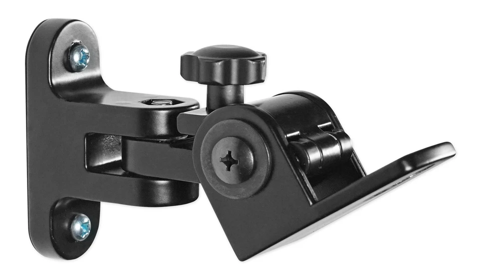 Pair Hidden Wall Swivel Brackets For Yamaha HS5 HS-5 Studio Monitor Speakers - Image 3 of 4