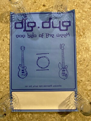 Poster: Dig Dug: Pop Trio Of The Week: music concert promo promotional ...