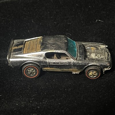 Vintage Hot Wheels -Mustang Boss Hoss- #6499 Redline In Used Shape As-Is
