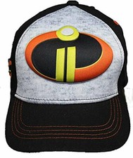Disney The Incredibles 2 Youth 3D Pop Cap Child Adjustable Baseball Hat