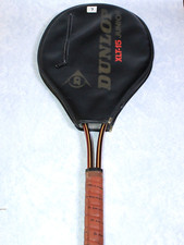 VINTAGE DUNLOP XLT-15 ALUMINUM TENNIS RACQUET 4 3/8 w/ORIGINAL CASE SLEEVE