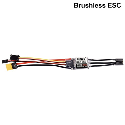 9IMOD AM32 80A Brushless BEC 5.2-8.2V for 1/8 1/10 RC Car Axial SCX10 TRX4 TRX6 - Picture 9 of 10