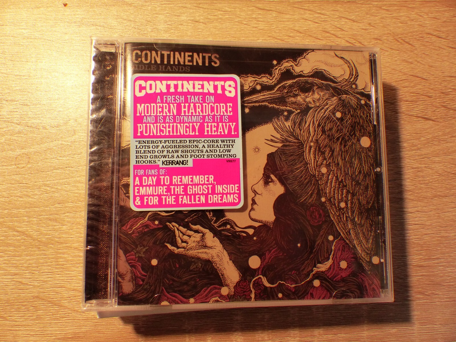 CONTINENTS - IDLE HANDS - New & sealed -  CD