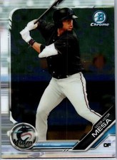 Joshua Mears #BDC-180 2019 Bowman Draft Chrome San Diego Padres