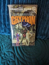 Gryphon by Crawford Kilian Vintage 1989 Del Rey Paperback. 1st Edition Sci Fi PB