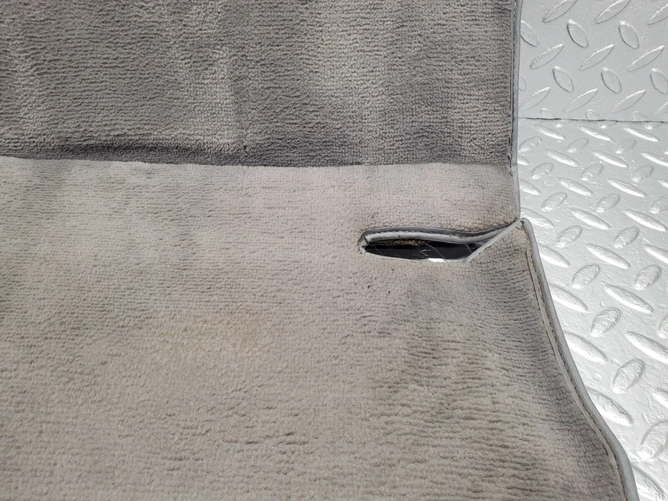 ⚙47632⚙ Alfombrilla alfombrilla piso delantero derecho gris mercedes-benz c126 500sec 1266846229 Foto 4 de 4