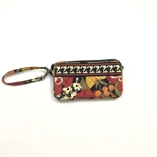 Vera Bradley Bittersweet Retired Print Floral Wristlet Wallet
