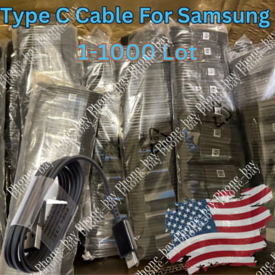 LOT USB C Type C Fast Data Charging Cable For Samsung LG Phones Tablets Android
