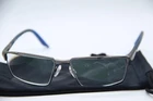 NIKE 8053 074 GUNMETAL BLUE AUTHENTIC DESIGNER EYEGLASSES W/CASE 55-15