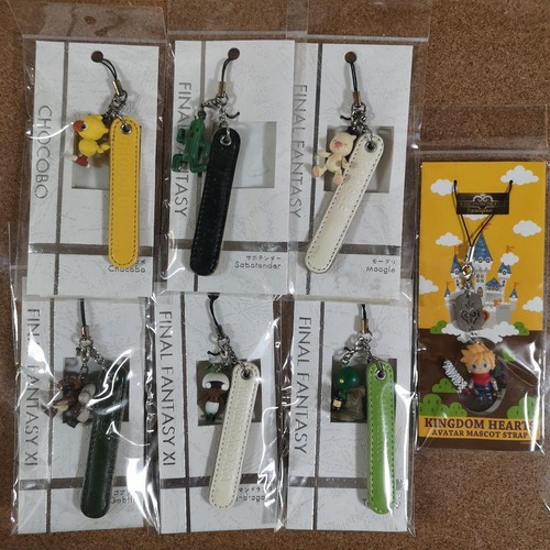 Final Fantasy Kinha Mascot Strap Set Of 7 eBay