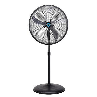 Tornado 20 Inch High Velocity Metal Oscillating Pedestal Fan Adjustable Height