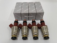 4 Oem New Fuel Injectors 16600-86g00 For 90-94 Nissan D21 2.4l