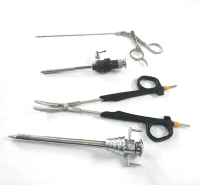 Laparoscopic Port Closure/ Suture Passer 2.5mm with cannula Reusable