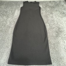 Vince Sweater Dress Womens Small Gray Sleeveless Knee Length