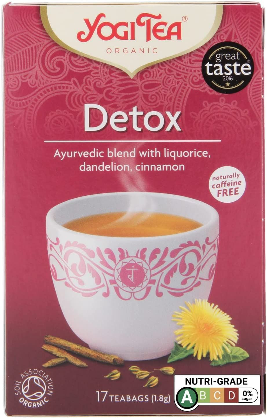 Yogi Tea Detox Herbal Tea, 30.6g