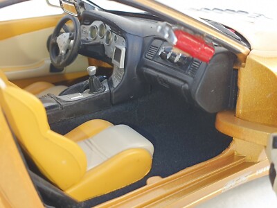 1:18 Toyota Supra MK4 Fast and Furious 2 Gold By Joyride