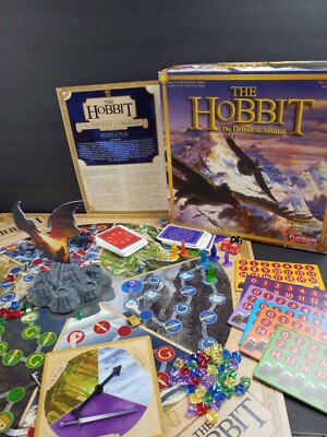 Board Game The Hobbit: The Defeat of Smaug 2-6 Players Family Fun 2013 COMPLETE
