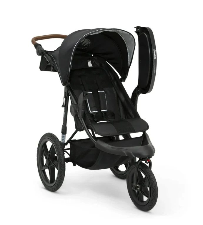 Nuevo Cochecito para Correr Jeep TurboGlyde de Delta Niños Negro Cochecito para Correr Foto 4 de 4