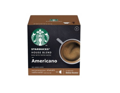 NESCAFE DOLCE GUSTO STARBUCKS - AMERICANO HOUSE BLEND - 12 PODS=12