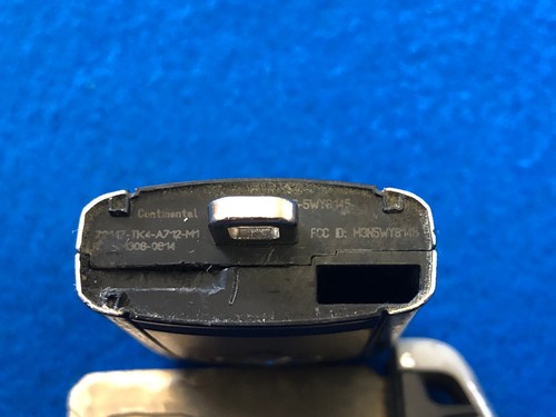 2012 ACURA TL KEY KEYLESS KEY REMOTE FOB OEM M3N5WY8145 driver 1 - Picture 4 of 5